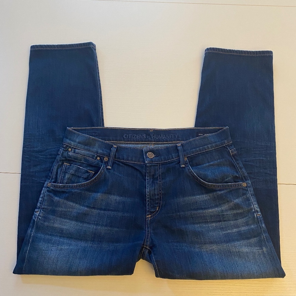 Citizens of Humanity Dylan Drop Rise Cropped Jeans Size 27